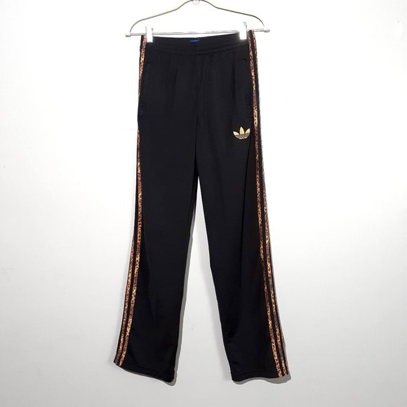 Adidas firebird track pants leopard print stripes - Picture 2 of 6